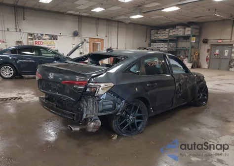 2022 Honda Civic Sport z USA, uszkodzony, nr VIN 2HGFE2F58NH603762